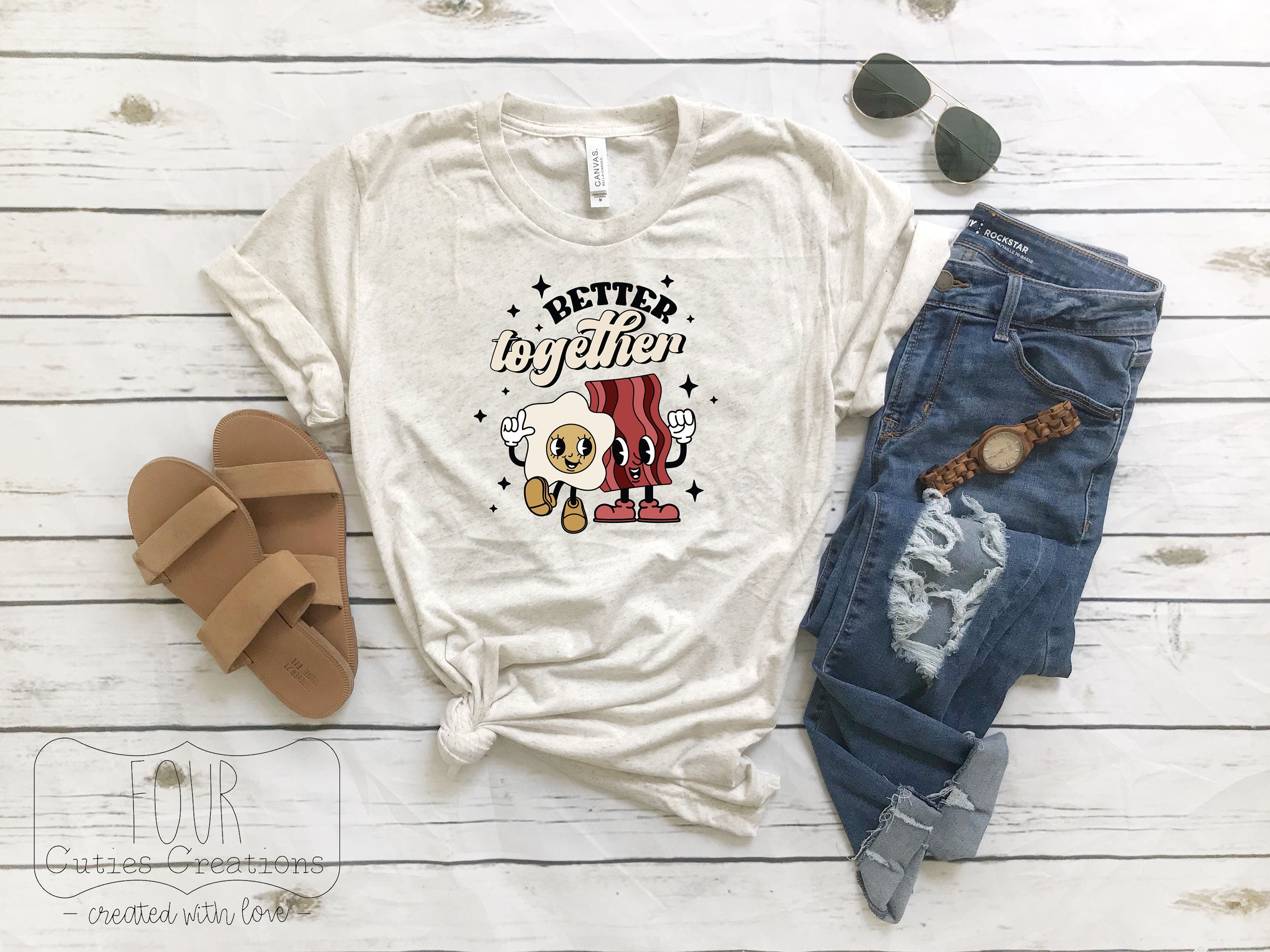 Better Together: Bacon and Eggs Tee