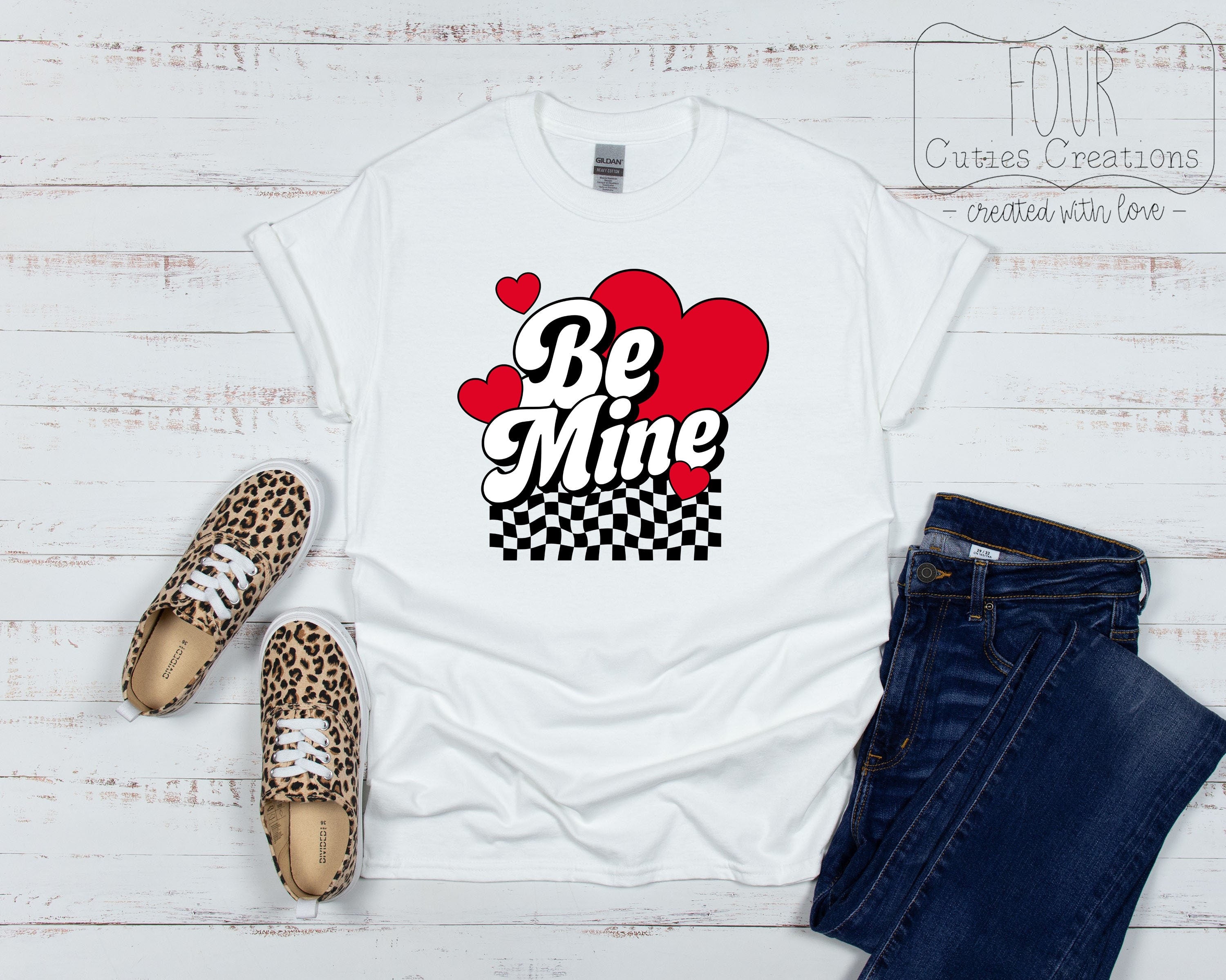Retro Be Mine Checkered Shirt
