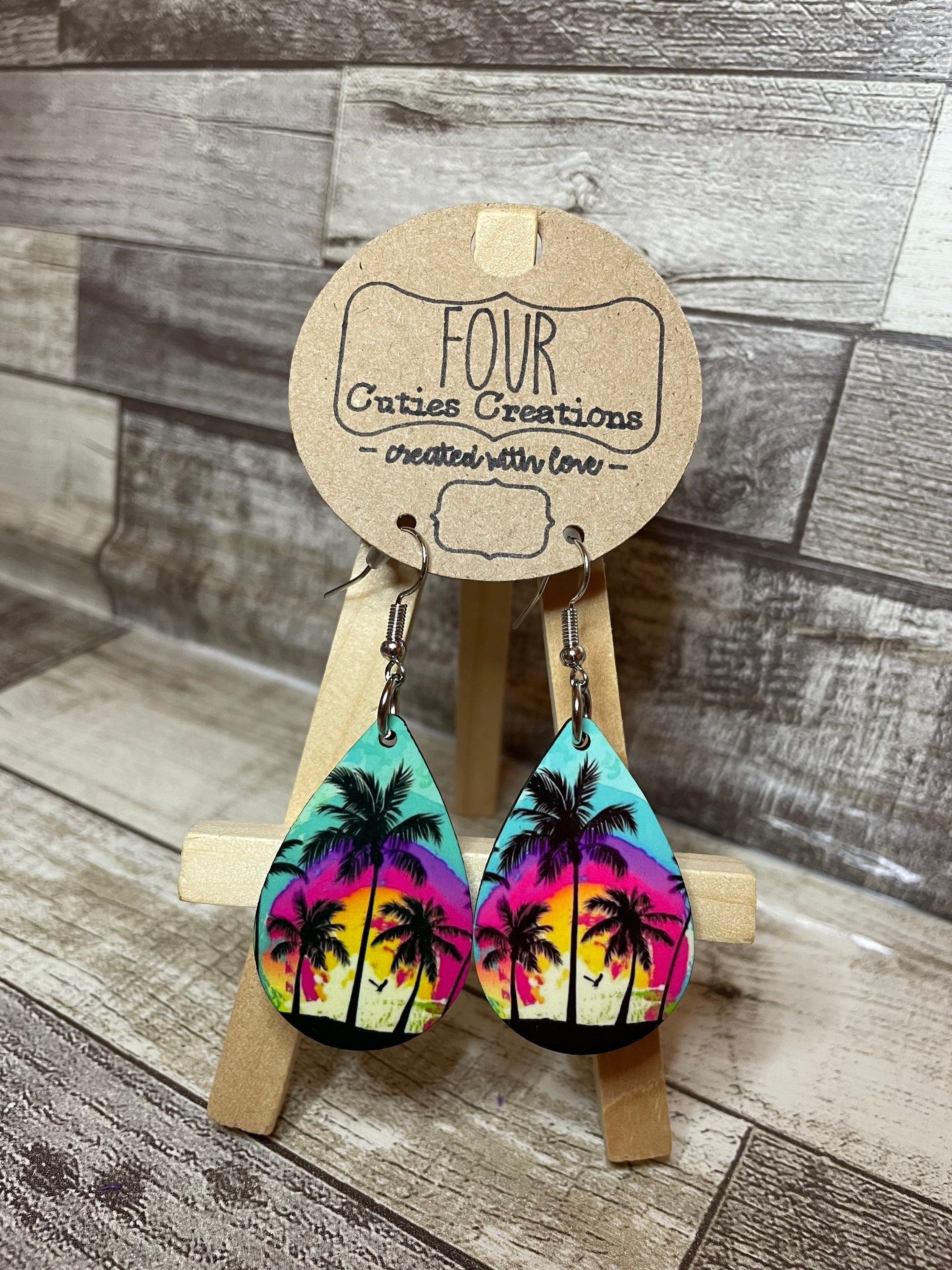 Tropical Beach Earrings