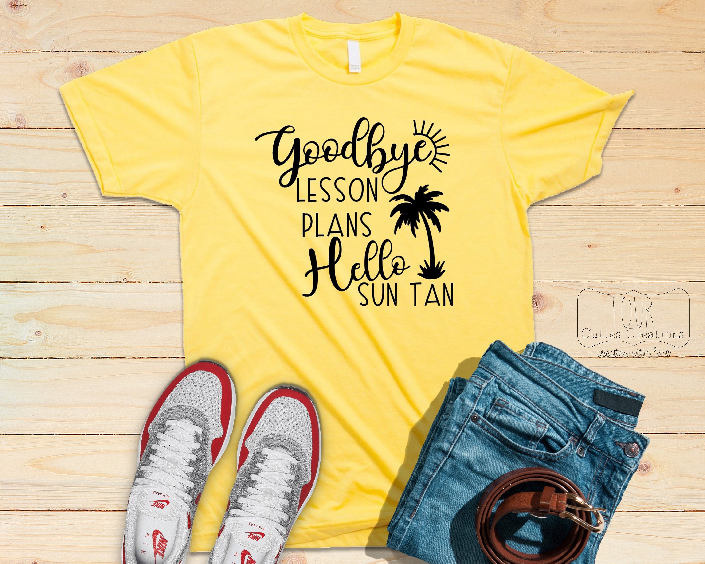 Goodbye Lesson Plans Teacher Summer Tee