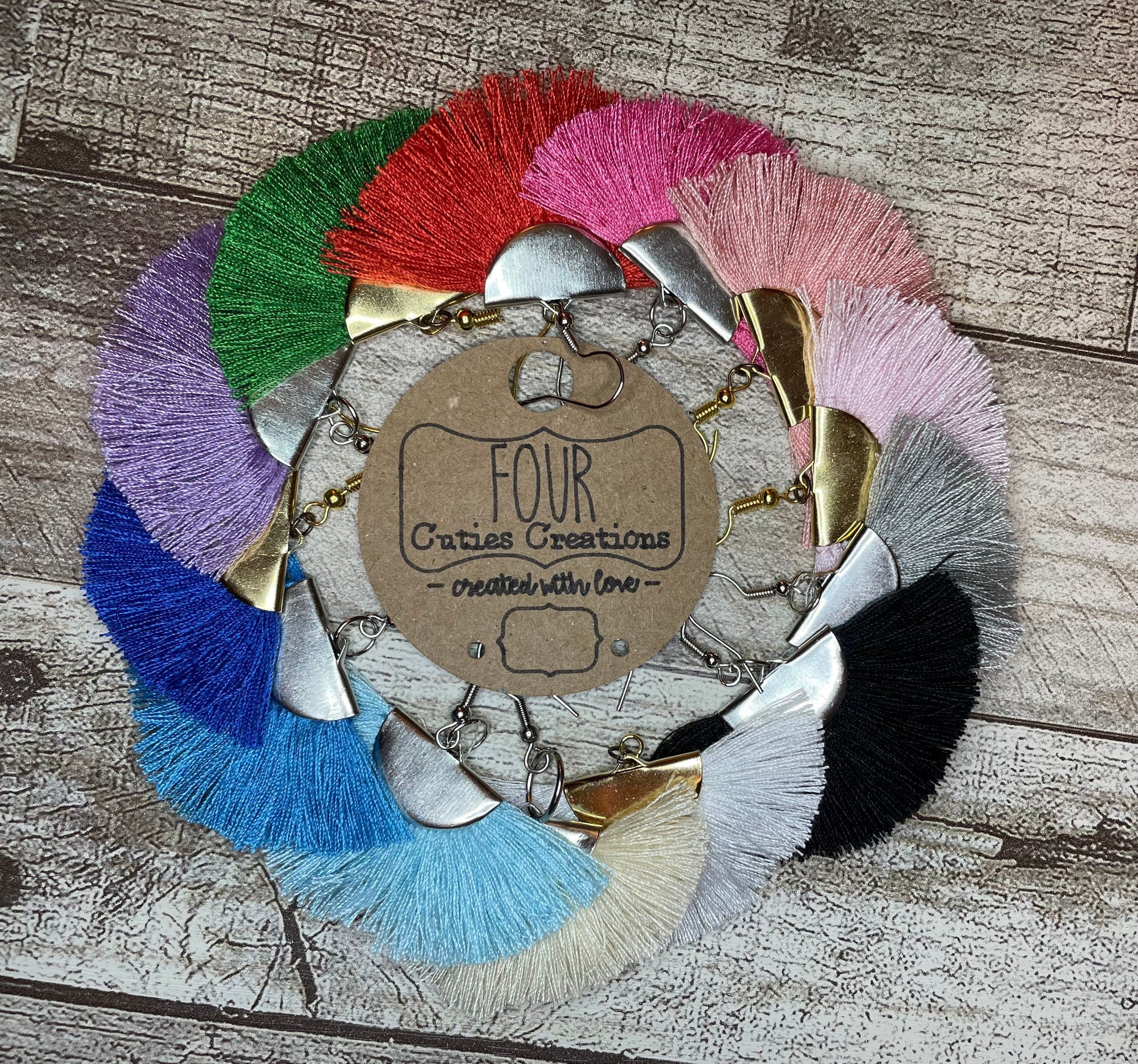 Tassel Fan Earrings