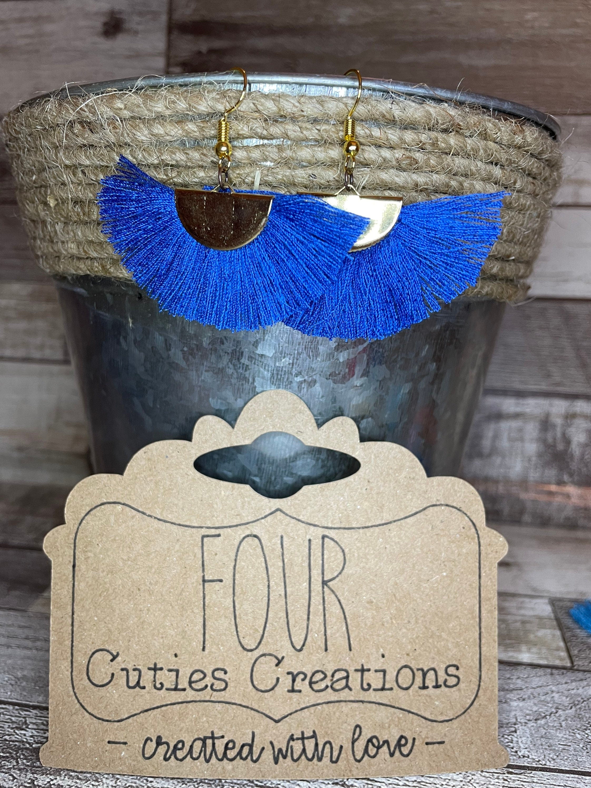 Tassel Fan Earrings