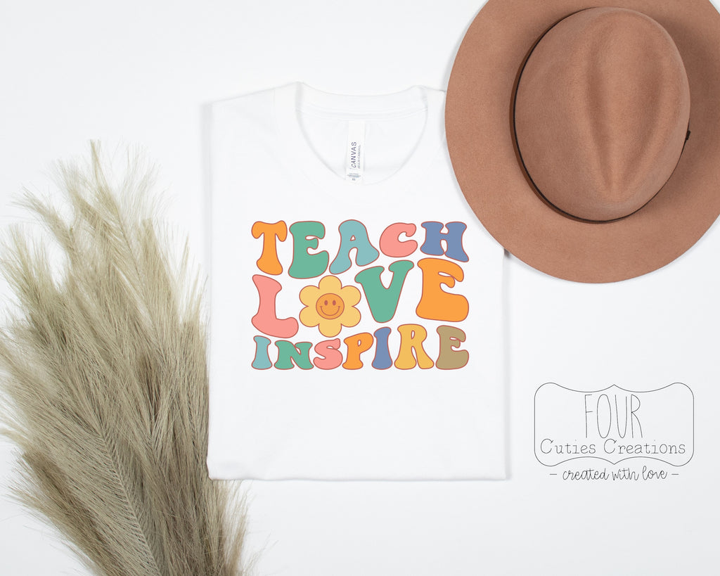 Teach, Love, Inspire Retro Tee