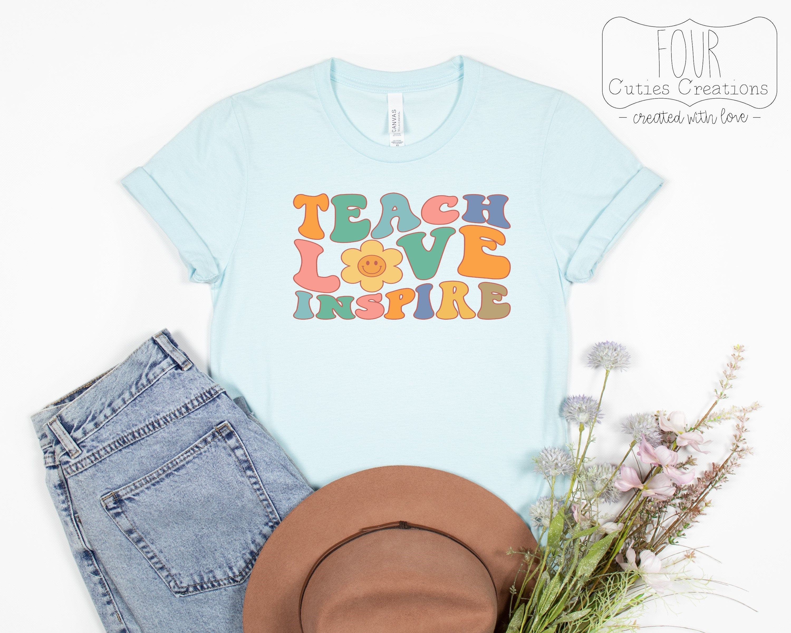 Teach, Love, Inspire Retro Tee