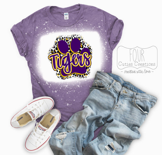 Tigers Pride Bleached Tee