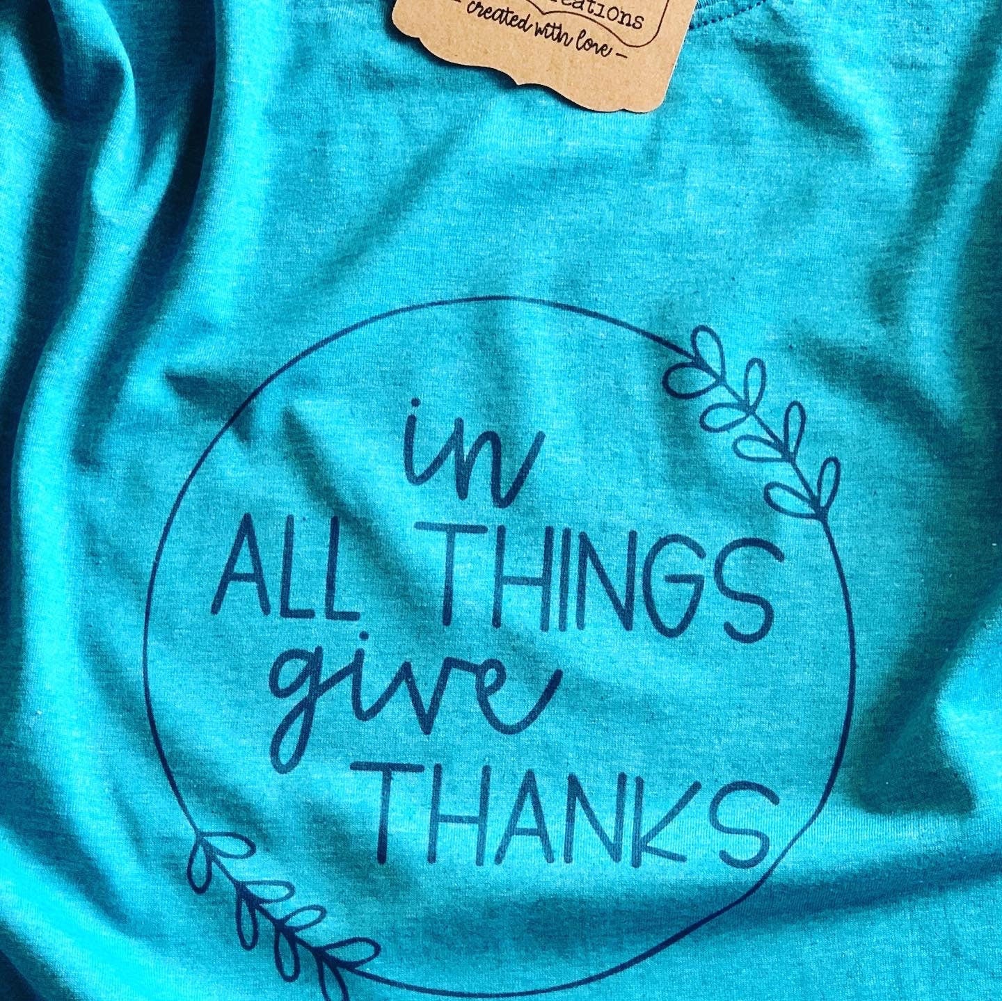 In All Things Give Thanks Tee