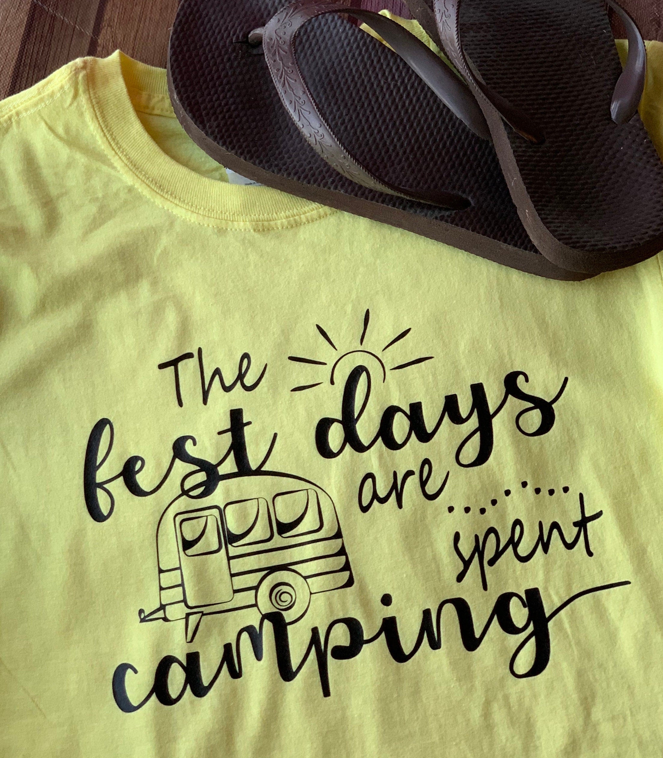 The Best Days are Spent Camping Shirt