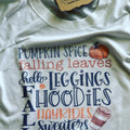 Fall Word Art Tee