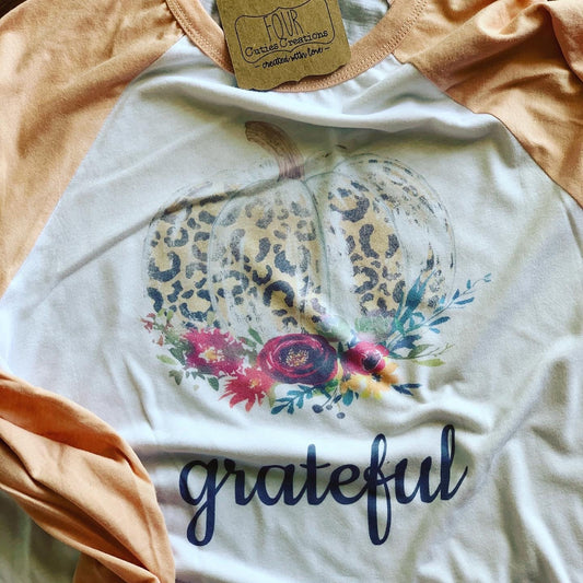 Grateful Pumpkin Tee