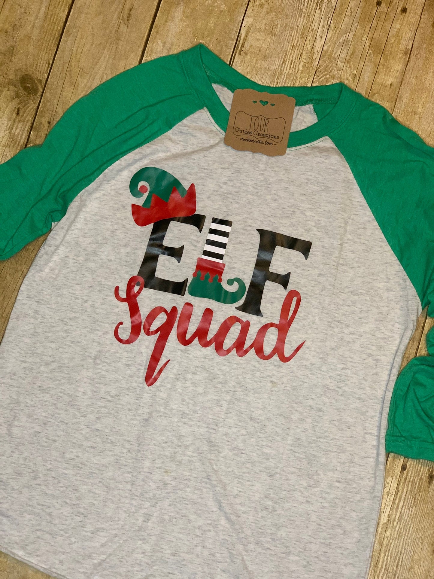 Elf Squad Raglan