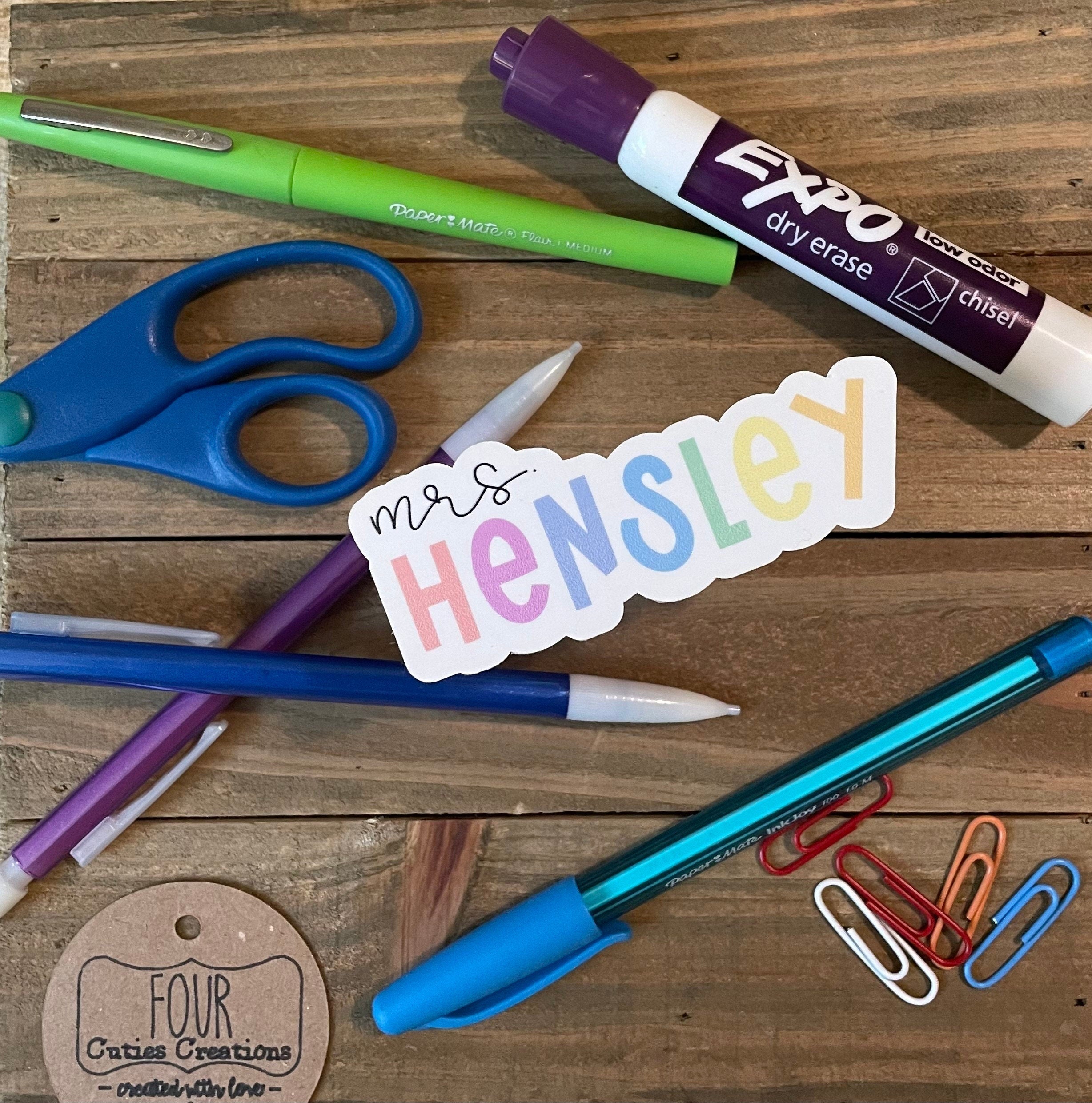 Teacher Name Sticker or Magnet