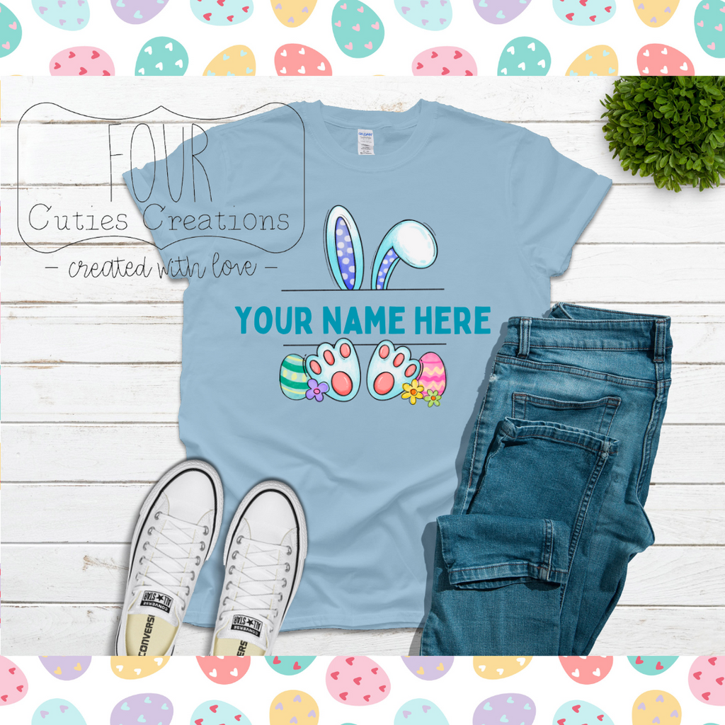 Personalized Bunny Tee